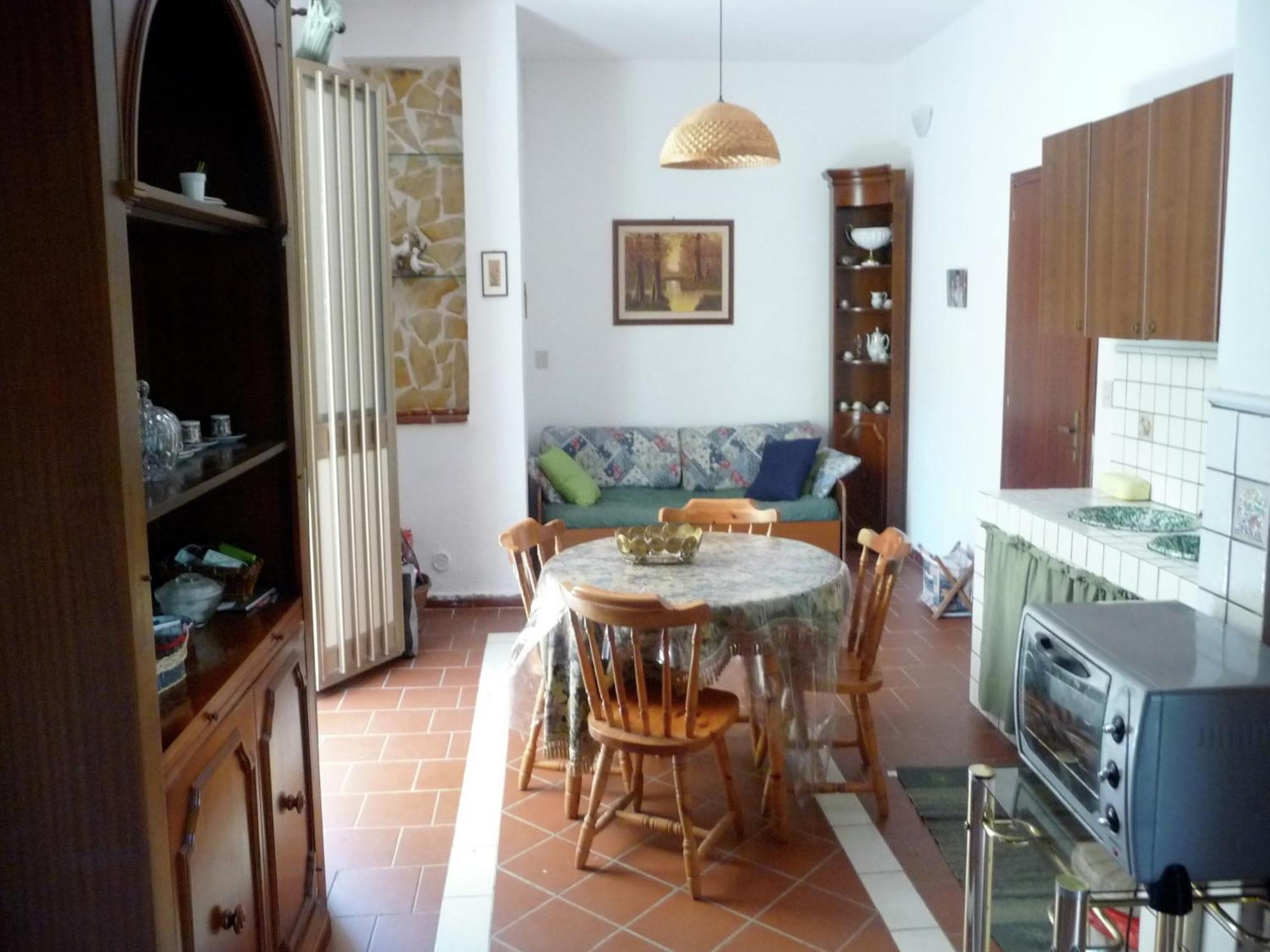 Casa Unifamiliar Con Jard N Privado Villa Agnone Bagni Buitenkant foto